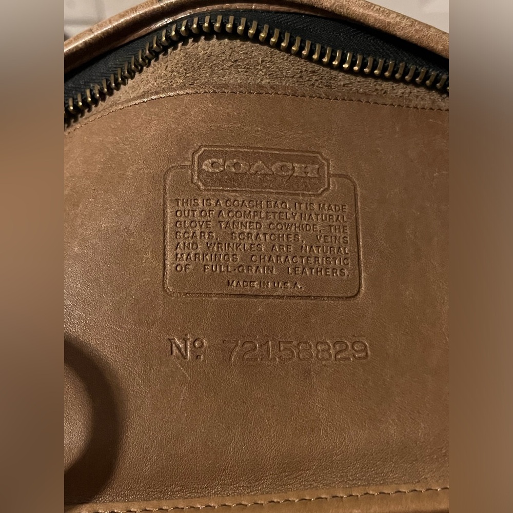 Vintage Coach Bag - Picture 2 of 3